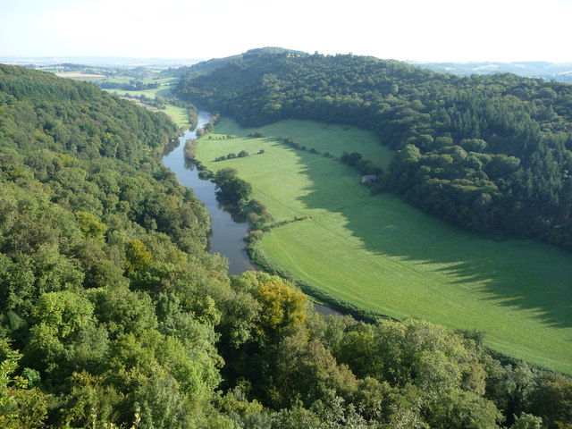 View of the River Wye from Symonds Yat Rock