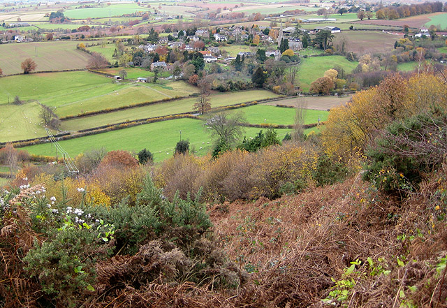 View of Goodrich from Coppett Hill