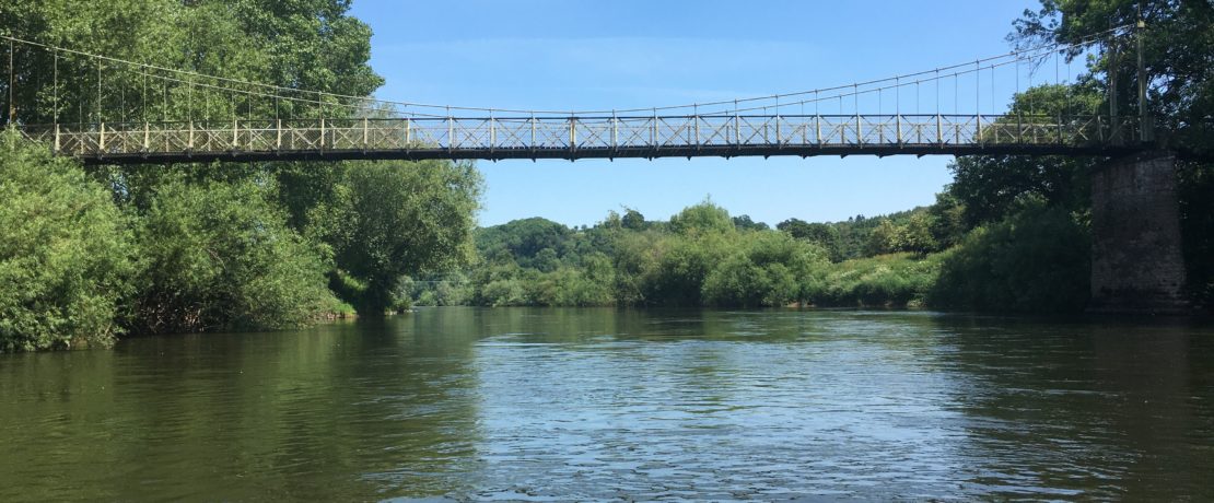 Foy bridge over the River Wye