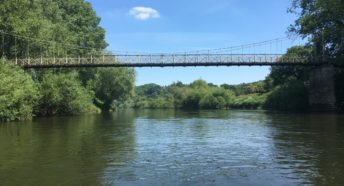 Foy bridge over the River Wye
