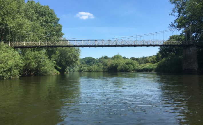 Foy bridge over the River Wye