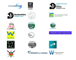 The logos of all the organisations collaborating in this letter
