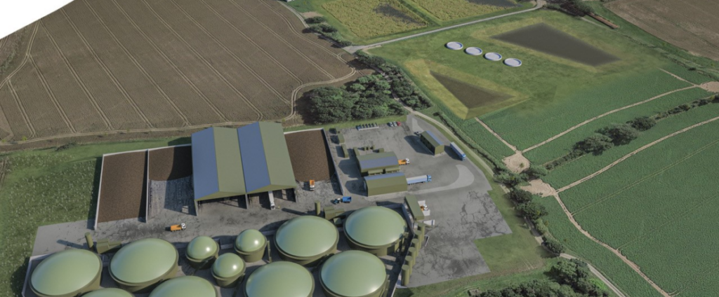 Proposed anaerobic digestion plant