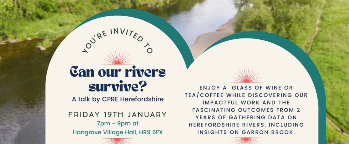 Llangrove speaking event invite