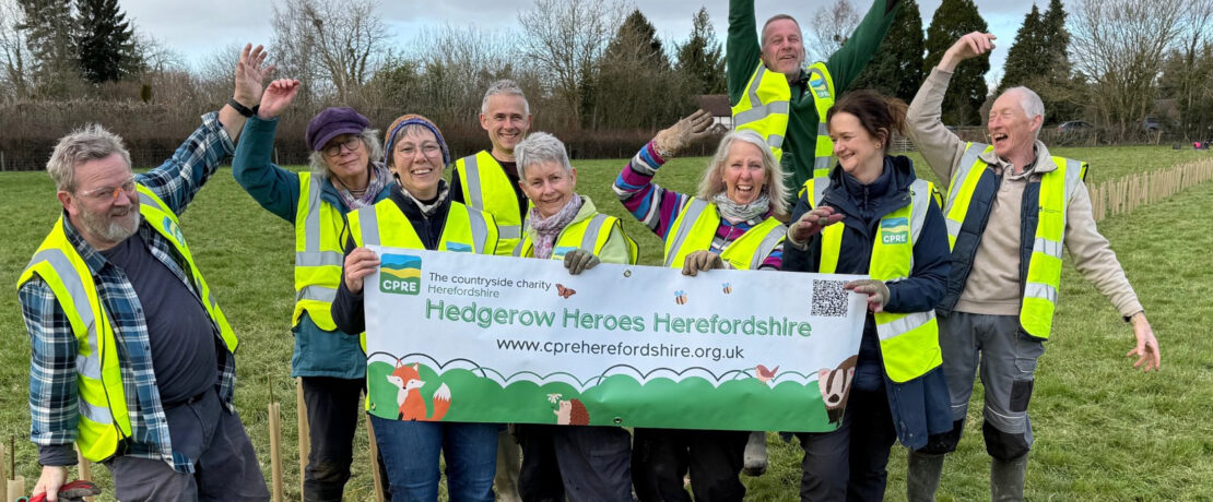CPRE Herefordshire Hedgerow Heroes 2024/5